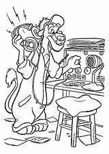 Radio Coloring Pages Spin Wildcat Tale Talespin Listening Categories sketch template