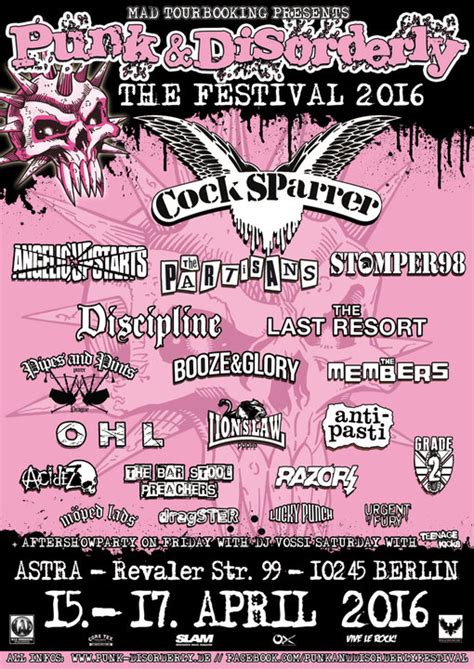 Astra Berlin Punk And Disorderly 2016