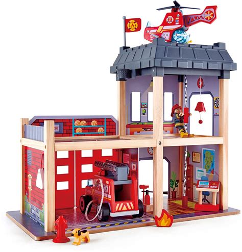 city fire station building blocks