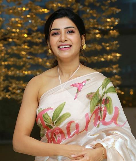 Samantha Akkineni S Jaanu Saree
