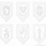 Shields Nexo Knights sketch template