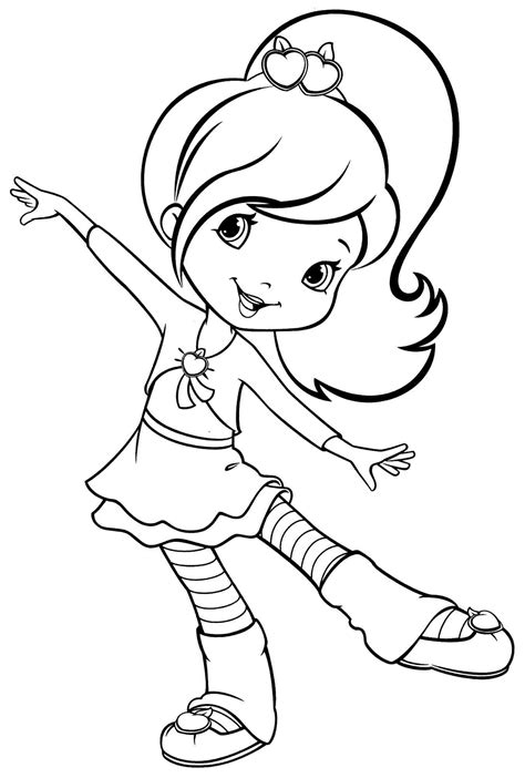 printable cartoon coloring pages coloringpages