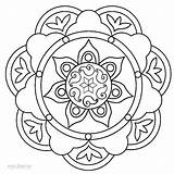 Rangoli Coloring Pages Printable Kids sketch template