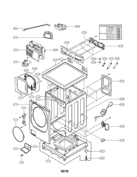 lg dishwasher parts diagram wiring