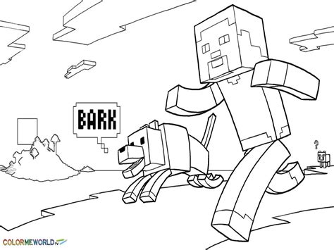 printable steve minecraft coloring pages pics colorist
