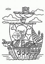 Pirate Ship Coloring Pages Kids Drawing Transportation Boys Colouring Comments Drawings Designlooter Paintingvalley Choose Board sketch template