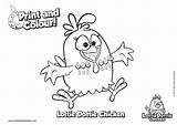 Coloring Chicken Quiet Dottie Lottie Pages Sheet Colouring Getcolorings Getdrawings sketch template