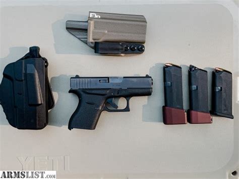 armslist for sale glock 43 w taran tactical magazine extensions