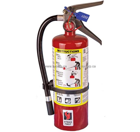 strike   lb abc dry chemical portable fire extinguisher sf abc