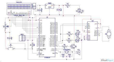 rfid based attendance system   microcontroller project  circuit diagram code