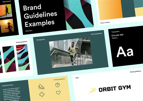 brand guidelines examples  inspire  brand guide looka