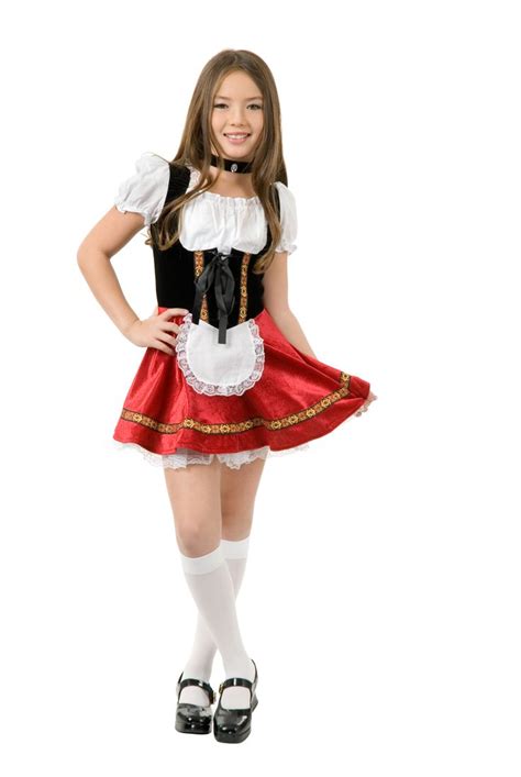 hollween costumes for preteens preteen german oktoberfest heidi beer girls costume ebay 4