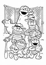 Elmo Coloring Pages Friends Worksheets Kids Printable Momjunction Parentune Sesame Street sketch template