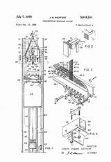 Patents Elevator Patent Drawing sketch template