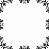 Rose Frame Clipart Flower Beyond Monochrome Transparent Openclipart Illustrator Frames Symmetry Text Photography Borders Vector Modify Commercially Attribution Use Pinclipart sketch template