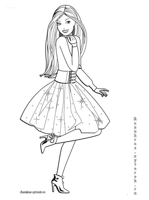 barbie coloring barbie coloring pages cute coloring pages