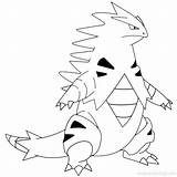 Pokemon Tyranitar Coloring Pages Xcolorings 608px Printable 41k Resolution Info Type  Size Jpeg sketch template