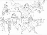 Justice League Coloring Pages Print Color Unlimited Kids Colouring Printable Comicartcommunity Dc Superman Popular Henry Superheroes Characters Clayton Getcolorings Getdrawings sketch template
