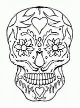 Coloring Sugar Pages Skull Owl Comments sketch template