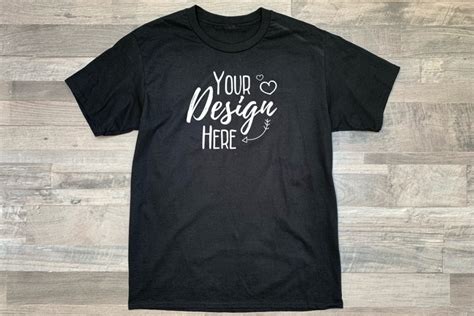 plain black  shirt mockup flat lay design summer design  mockups design bundles