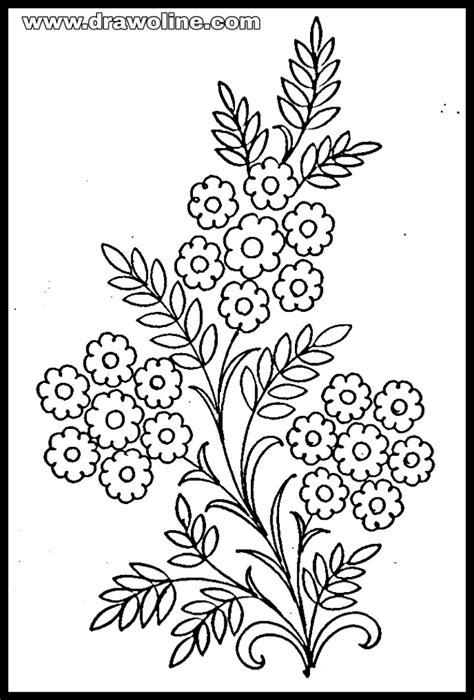 flower designsvery simple  pencil drawinghow  draw flower