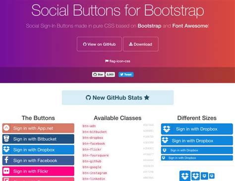 bootstrap social icons css yii developer exchangeyii developer exchange