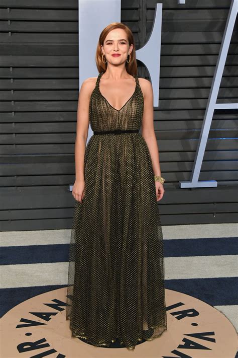 Zoey Deutch At 2018 Vanity Fair Oscar Party In Beverly