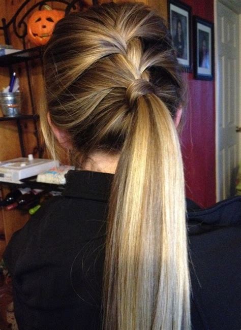 cute ponytail hairstyles   ponytails