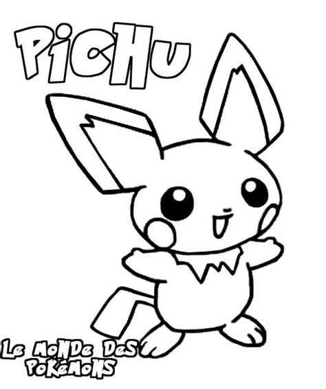 baby pokemon coloring pages  pics  cute ba pokemon coloring pages