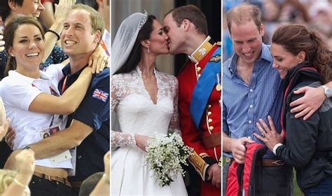 Prince William And Kate Middleton Kissing Popsugar Love