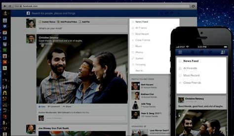 facebook unveils mobile inspired news feed