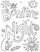 Bonfire Night Coloring Pages Printable Drawing Work Dot Categories sketch template