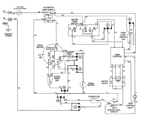 gas stove wiring diagrams