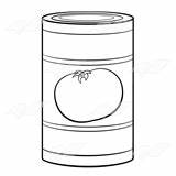 Canned Tomatoes Abeka sketch template
