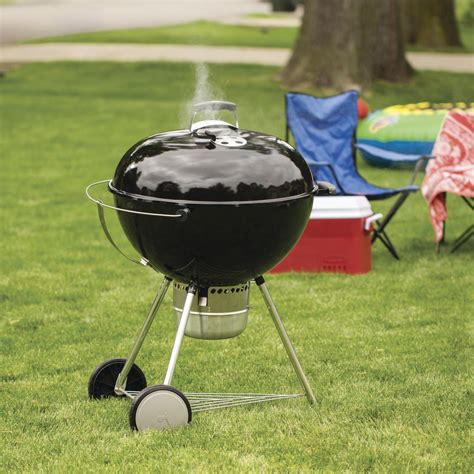weber original kettle premium charcoal grill  decorative
