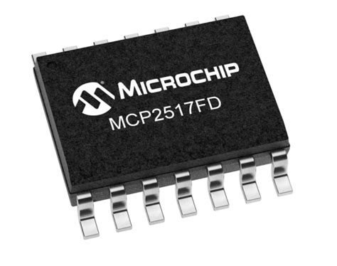 microchip mcp fd external  fd controller  spi interface