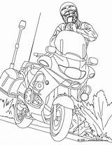 Coloring Pages Police Officer Motorcycle Swat Crime Truck Speed Kids Colouring Traffic Controlling Scene Color Print Sheets Team Printable Online sketch template