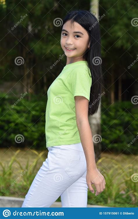 a filipina girl posing stock image image of beautiful