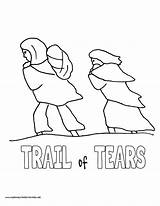 Tears Trail Coloring Drawing Oregon Pages Drawings Color History Google Printable Teaching Result Getcolorings Paintingvalley Choose Board Sg Adult sketch template