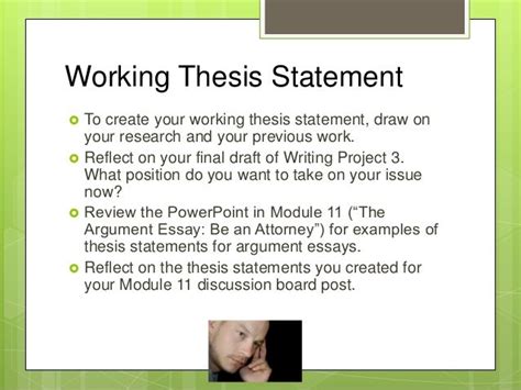 working thesis statements english composition    write  good