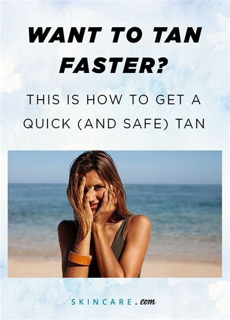 how to tan safely and quickly by l oréal how to tan