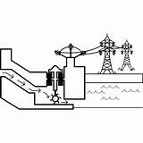 Hydro Power Icon Lines Eps Edit Ago Vector Check Years sketch template