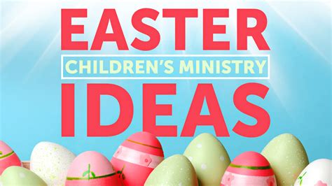 easter ideas  childrens ministry  easter sunday sharefaith