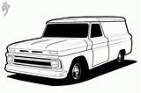 Coloring Pages Chevy Print Cars Popular sketch template