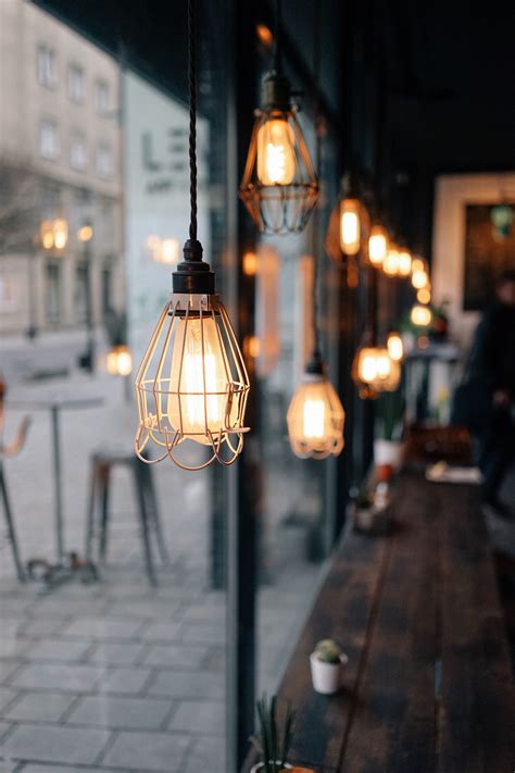 images cafe coffee shop evening lantern street light lamp lighting brass light