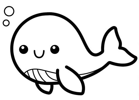 baby whale coloring page  printable coloring pages