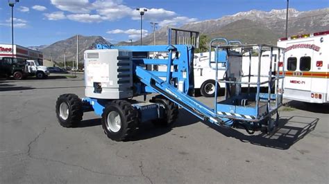 Sold ~ Articulated Aerial Boom Manlift Genie All Terrain Z 45 22 51