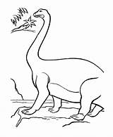 Apatosaurus Brontosaurus sketch template