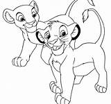 Lioness Coloring Pages Getdrawings Lion sketch template