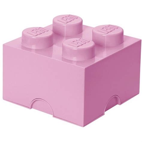 lego brick  opbergbox roze blokker lego storage drawers lego storage brick plastic box